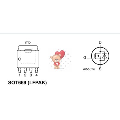 PH6030AL N-Channel MOSFET 30V 79A