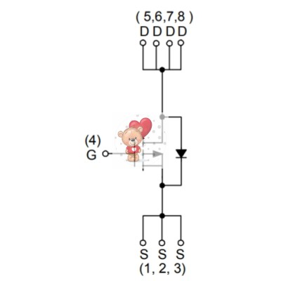 SM3307PSQG P-Channel MOSFET 30V
