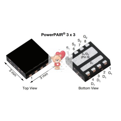 SIZ340DTT1 Dual N-Channel MOSFET 30V 30A