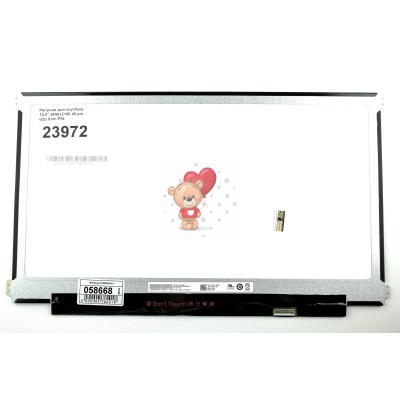 Матрица для ноутбука 15.6" 3840x2160 40pin eDp Slim AHVA B156ZAN02.0 Matte 60Hz