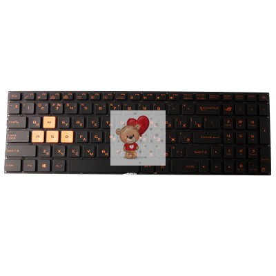 Клавиатура для Asus GL702 с подсветкой p/n: 90NB0DR1-R31RU0 90NB0DR5-R32RU0 90NB0DR5-R32RU1 Клавиатура для Asus GL702 с подсветкой p/n: 90NB0DR1-R31RU0 90NB0DR5-R32RU0 90NB0DR5-R32RU1