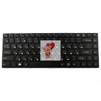 Клавиатура для ноутбука DNS Haier p/n: V136346AS4, AEJW6U02010, AEJW6J00010, V136346AJ6 JW6