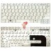 Клавиатура для ноутбука Samsung NC10 Белая p/n: BA59-02419Q, BA59-02419R, BA59-02697C