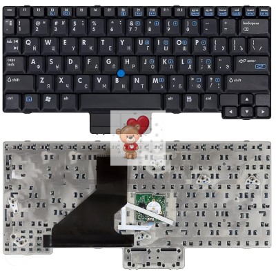 Клавиатура для HP NC2400 p/n: AE0T1TPB110 MP-05396B0-920