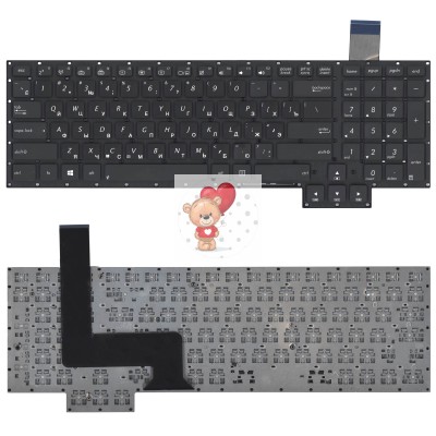 Клавиатура для Asus G750 p/n: 13N0-P4A0111, 13NB00M1AM0111, MP-12R33USJ528W, 0KNB0-E610JP00