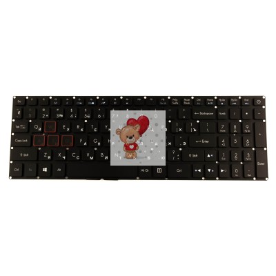 Клавиатура для Acer VN7-593 с подсветкой p/n: NKI1513053, 8270566BK201, ACM16B63U4