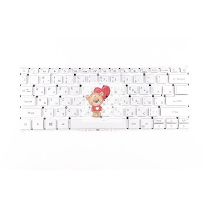 Клавиатура для Acer Swift 3 SF314-42 Серебро с подсветкой p/n: SV3P_A72WWL, NKI13130NY, 01804EC1K201