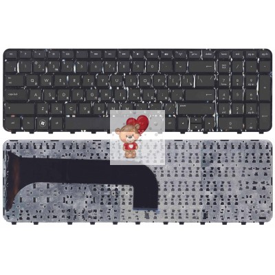 Клавиатура для HP M6 M6-1000 Черная с рамкой p/n: PK130U92B06, 690534-001, 698404-001, 9Z.N8MLN.101