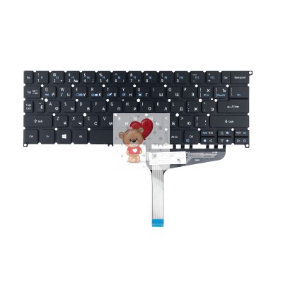 Клавиатура для Acer SP714-51 с подсветкой p/n: EZDVR00010 NK.I131S.04W V160266BS1