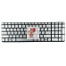 Клавиатура для HP 17-f Серебро с подсветкой p/n: V140646BS1 765806-251 AEY14U0001052100IE