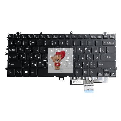 Клавиатура для ноутбука Sony SVF11 Черная p/n: 149274961 Клавиатура для ноутбука Sony SVF11 Черная p/n: 149274961