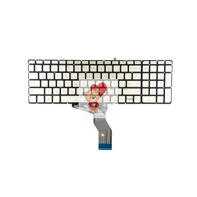 Клавиатура для HP 15-ab 17-g Золото с подсветкой p/n: 809031-251 Клавиатура для HP 15-ab 17-g Золото с подсветкой p/n: 809031-251