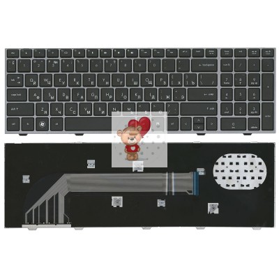 Клавиатура для HP Probook 4540s серая рамка p/n: 676504-251, 677045-251, 684632-251 701485-251 Клавиатура для HP Probook 4540s серая рамка p/n: 676504-251, 677045-251, 684632-251 701485-251
