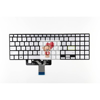 Клавиатура для Asus X521UA Серебро Клавиатура для Asus X521UA Серебро
