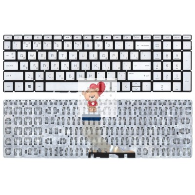 Клавиатура для HP 15-DA Серебро p/n: SG-93430-XBA Клавиатура для HP 15-DA Серебро p/n: SG-93430-XBA