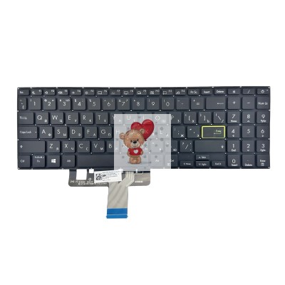 Клавиатура для Asus M533IA Черная Клавиатура для Asus M533IA Черная