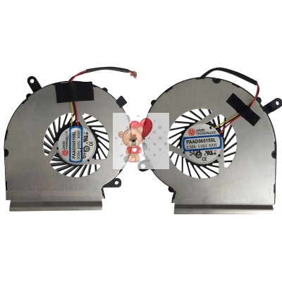 Вентилятор (Кулер) для ноутбука MSI GE72 left p/n: PAAD06015SL N303, PAAD06015SL N318