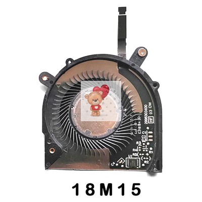 Вентилятор/Кулер для ноутбука Dell XPS 13 7390 2-in-1 4Pin p/n: ND55C44-18M15