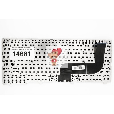 Клавиатура для ноутбука Lenovo Yoga S215 11s с рамкой p/n: 25204688, T1A1-RU Клавиатура для ноутбука Lenovo Yoga S215 11s с рамкой p/n: 25204688, T1A1-RU