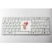 Клавиатура для Asus Eее PC 900HA Белая p/n: V100462BS1 RU, 0KNA-094RU01