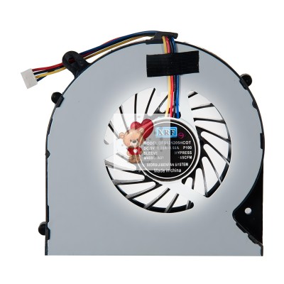 Вентилятор (Кулер) для ноутбука Toshiba C855 4pin p/n: DFS501105FR0T FB99