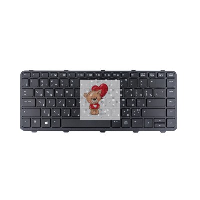 Клавиатура для HP Probook 430 G1 с рамкой p/n: SN8124, 90.4YV07.L01, MP-12M63US-4421