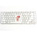 Клавиатура для ноутбука Lenovo Y450 Белая р/n: 25-008291, V-10120AS1-RU, 25-008389