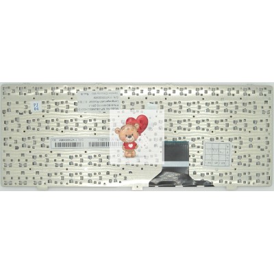 Клавиатура для ноутбука DNS Clevo M1110 Белая p/n: MP-08J66SU-430, MP-08J66SU-43013