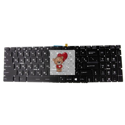 Клавиатура для MSI GF62 с подсветкой p/n: NSK-FB1LN Клавиатура для MSI GF62 с подсветкой p/n: NSK-FB1LN