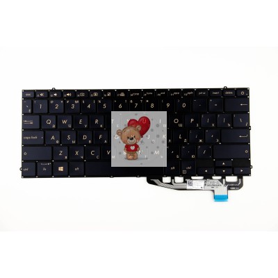 Клавиатура для Asus UX391FA Синяя p/n: 0KN1-3V2RU12 Клавиатура для Asus UX391FA Синяя p/n: 0KN1-3V2RU12