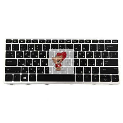 Клавиатура для HP 830 G5 без подсветки p/n: V162726B1 Клавиатура для HP 830 G5 без подсветки p/n: V162726B1