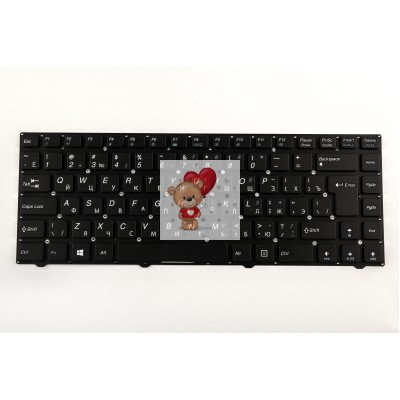 Клавиатура для ноутбука DNS Pegatron B14Y без рамки Г-образный Enter p/n: MP-11P53SU-5281