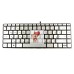 Клавиатура для HP 14-AB Серебро с подсветкой p/n: HR02-C 797212-001, NSK-CX0SW 01