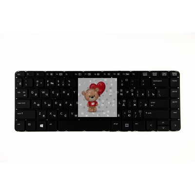 Клавиатура для HP Probook 440 G1 с подсветкой без рамки p/n: 780168-BA1, 9Z.N9JBV.B1F Клавиатура для HP Probook 440 G1 с подсветкой без рамки p/n: 780168-BA1, 9Z.N9JBV.B1F