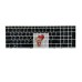 Клавиатура для HP 755 G3 Cеребристая рамка без подсвети p/n: 821157-271, HPM14N56R0J9301