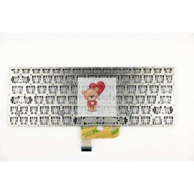 Клавиатура для Asus UX333FN Серебро p/n: NSK-WU0LN-A02, 9ZNFTLN00