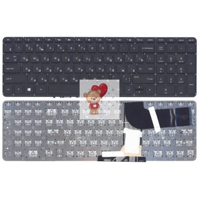 Клавиатура для HP 17-f с подсветкой p/n: V140646BS1, 765806-251, AEY14U0001052100IE