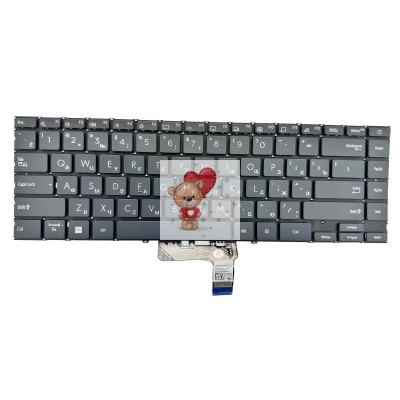 Клавиатура для Asus UX425JA Серебро Клавиатура для Asus UX425JA Серебро