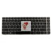 Клавиатура для HP Probook 4430s Черная c серой рамкой p/n: NSK-CB0SV, 9Z.N6LSV.00R