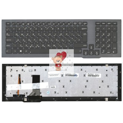 Клавиатура для Asus G75 p/n: V126262BS1, 0KNB0-9410RU00