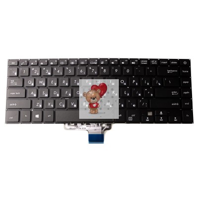 Клавиатура для Asus X510UA с подсветкой p/n: 0KNB0-412BRU00 AEXAKG700010 NSK-WK6SQ Клавиатура для Asus X510UA с подсветкой p/n: 0KNB0-412BRU00 AEXAKG700010 NSK-WK6SQ