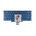 Клавиатура для HP 14-DW синяя с подсветкой p/n: 831-00822-00A