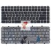 Клавиатура для HP Envy 6-1000 серая рамка p/n: 698679-001, 698679-251 V135002BS2, PK130T52B00