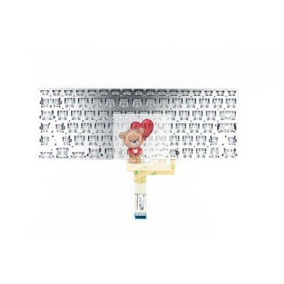 Клавиатура для Asus X432FA Серебро p/n: 0KNB0-262RSP00 0KNB0-262RUS00