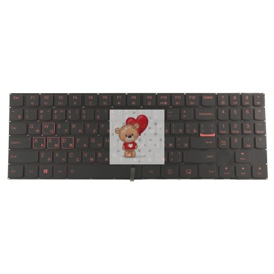 Клавиатура для ноутбука Lenovo Y540-15IRH с красной подсветкой p/n: SN20M27904, PC5YBG-RU Клавиатура для ноутбука Lenovo Y540-15IRH с красной подсветкой p/n: SN20M27904, PC5YBG-RU