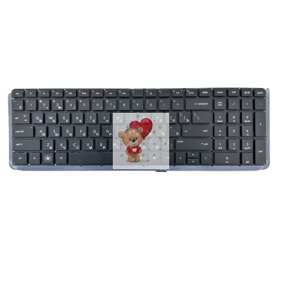 Клавиатура для HP 17-3000 Черная p/n: 657125-001, V128026AS1