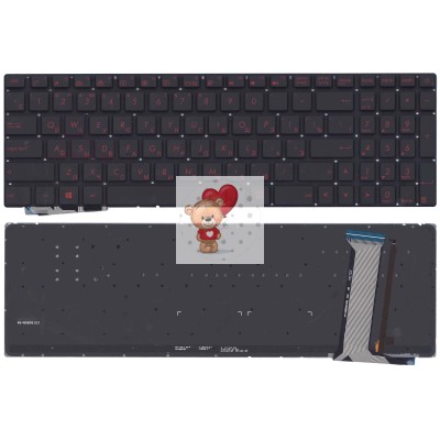 Клавиатура для Asus N551 p/n: 90NB0AY1-R30200