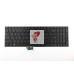 Клавиатура для Asus Q501L c подсветкой Черная с белыми клавишами p/n: 0KNB0-662LCS00