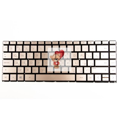 Клавиатура для HP 14-CD X360 Золотистая с подсветкой p/n: SG-93280-XFA Клавиатура для HP 14-CD X360 Золотистая с подсветкой p/n: SG-93280-XFA