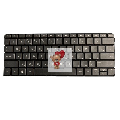 Клавиатура для HP 13-v000 Бронзовая без подсветки p/n: V154702A BL, PK131J42A05 Клавиатура для HP 13-v000 Бронзовая без подсветки p/n: V154702A BL, PK131J42A05